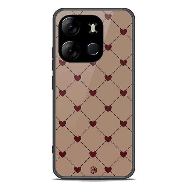 Trending Designs Series Soft Phone Case - Premium Glass Case - Tecno Spark Go 2023