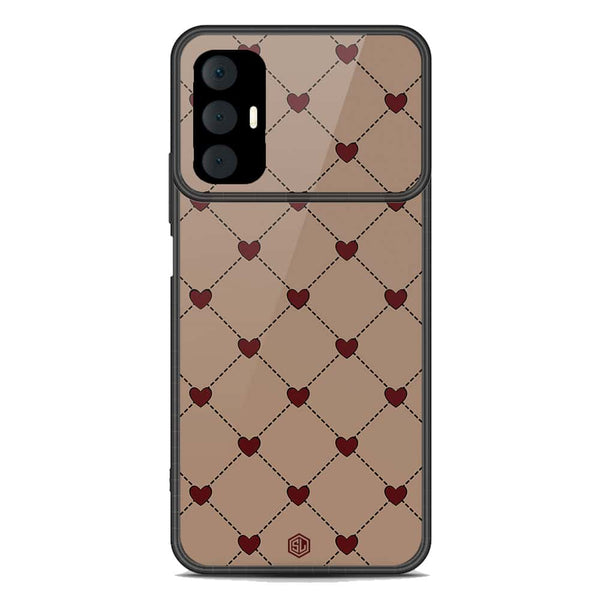 Trending Designs Series Soft Phone Case - Premium Glass Case - Tecno Spark 8 Pro