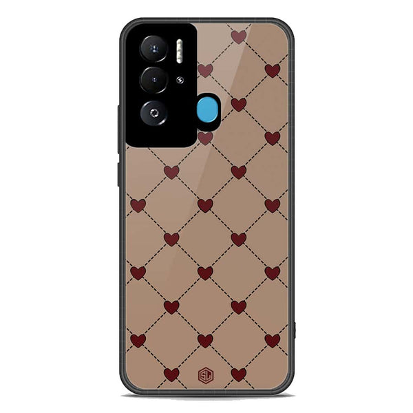Trending Designs Series Soft Phone Case - Premium Glass Case - Tecno Pova Neo