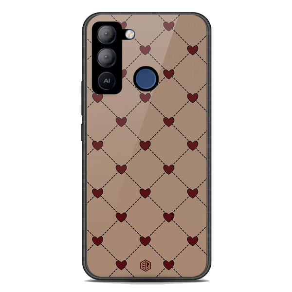 Trending Designs Series Soft Phone Case - Premium Glass Case - Tecno Pop 5 LTE