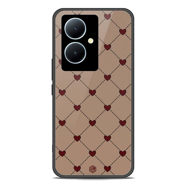 Trending Designs Series Soft Phone Case - Premium Glass Case - Vivo Y78 Plus 5G