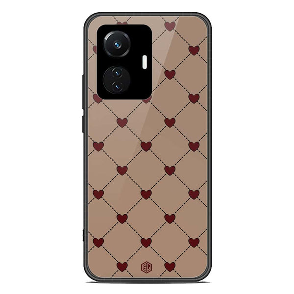 Trending Designs Series Soft Phone Case - Premium Glass Case - Vivo Y55 4G