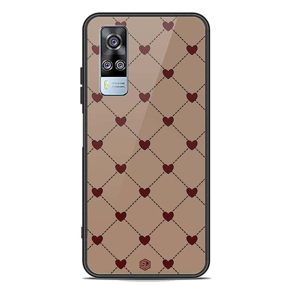 Trending Designs Series Soft Phone Case - Premium Glass Case - Vivo Y51 (2020 December)
