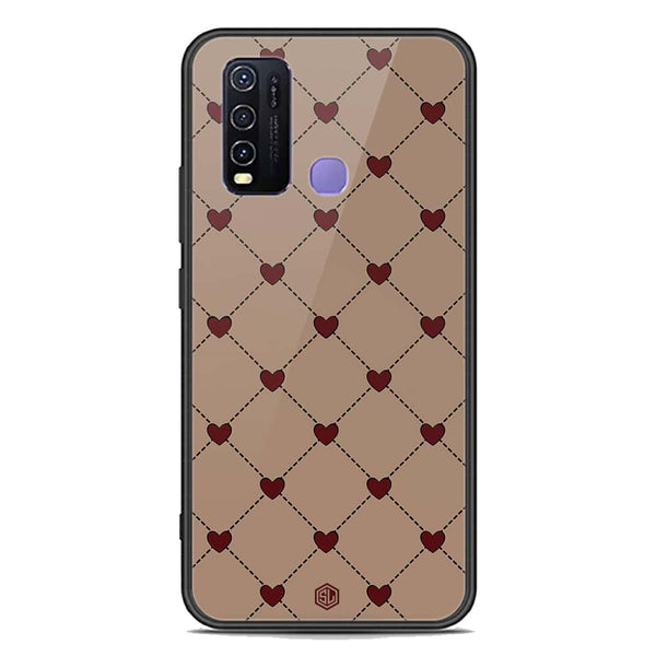Trending Designs Series Soft Phone Case - Premium Glass Case - Vivo Y50