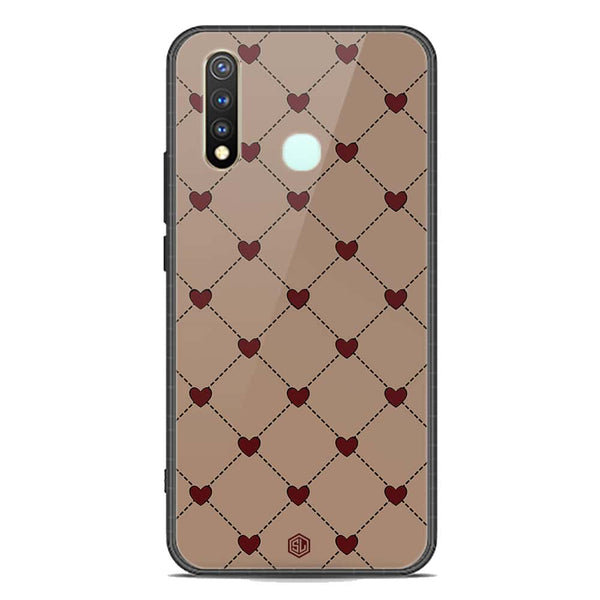 Trending Designs Series Soft Phone Case - Premium Glass Case - Vivo Y19