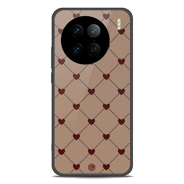 Trending Designs Series Soft Phone Case - Premium Glass Case - Vivo X90 Pro