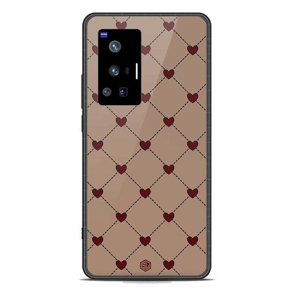 Trending Designs Series Soft Phone Case - Premium Glass Case - Vivo X70 Pro