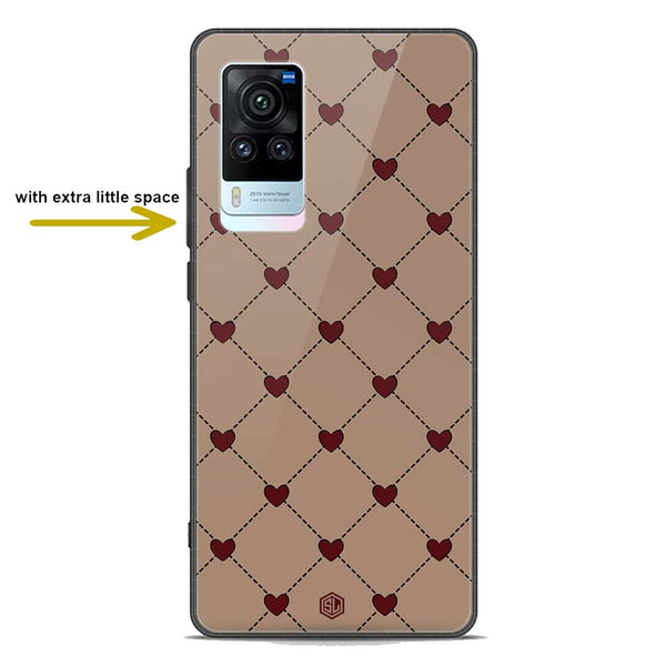 Trending Designs Series Soft Phone Case - Premium Glass Case - Vivo X60