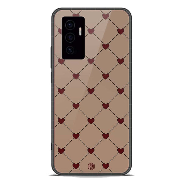 Trending Designs Series Soft Phone Case - Premium Glass Case - Vivo V23e