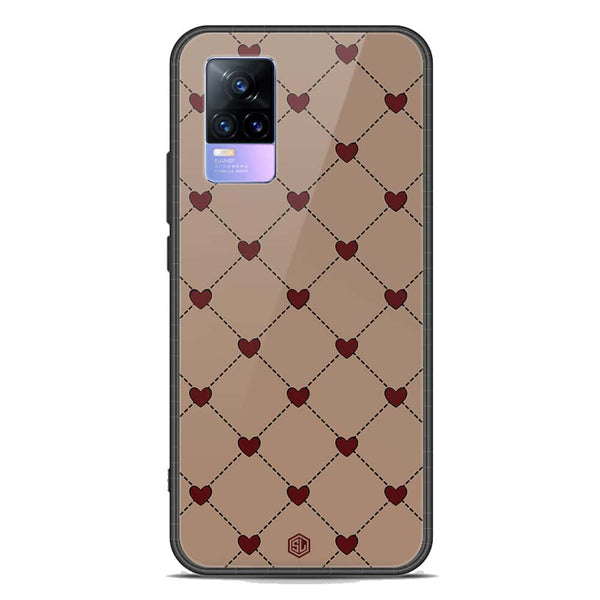 Trending Designs Series Soft Phone Case - Premium Glass Case - Vivo V21e