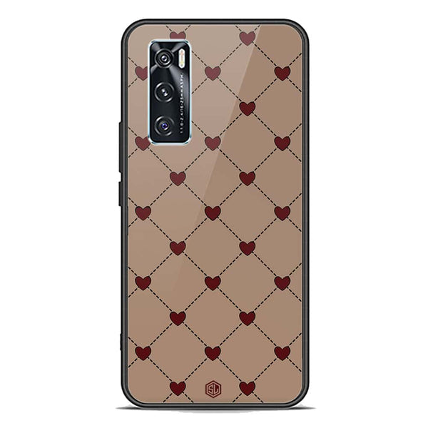 Trending Designs Series Soft Phone Case - Premium Glass Case - Vivo V20 SE