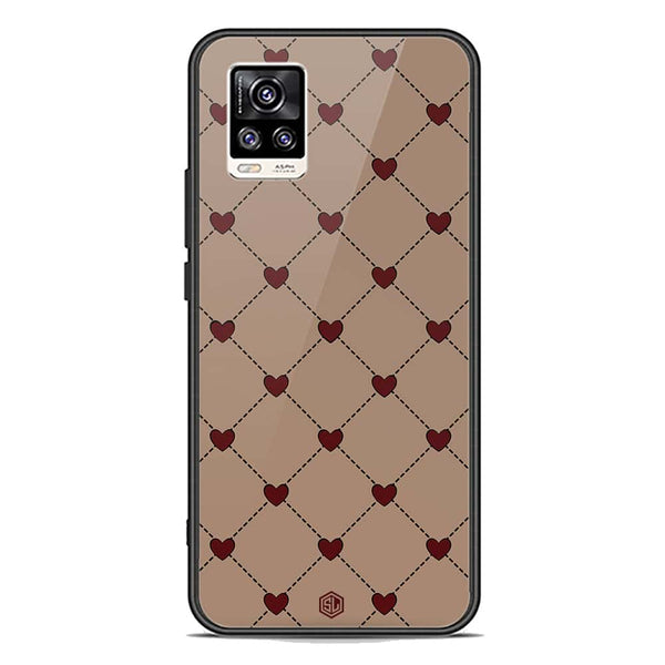 Trending Designs Series Soft Phone Case - Premium Glass Case - Vivo V20