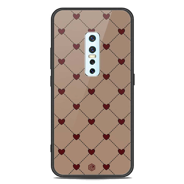 Trending Designs Series Soft Phone Case - Premium Glass Case - Vivo V17 Pro