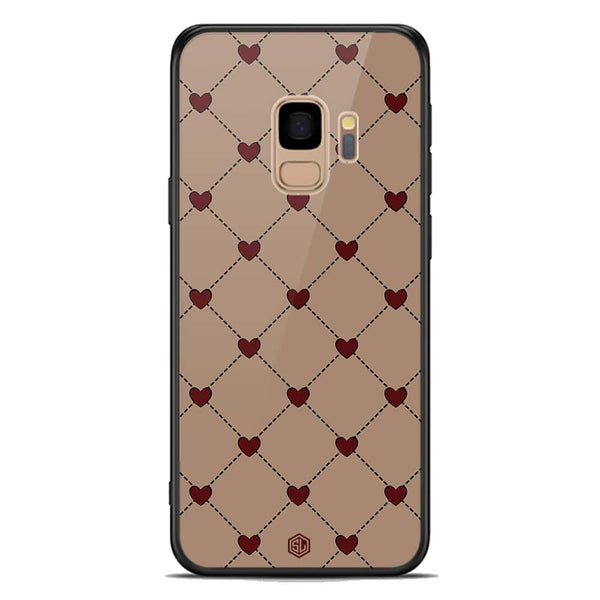 Trending Designs Series Soft Phone Case - Premium Glass Case - Samsung Galaxy S9