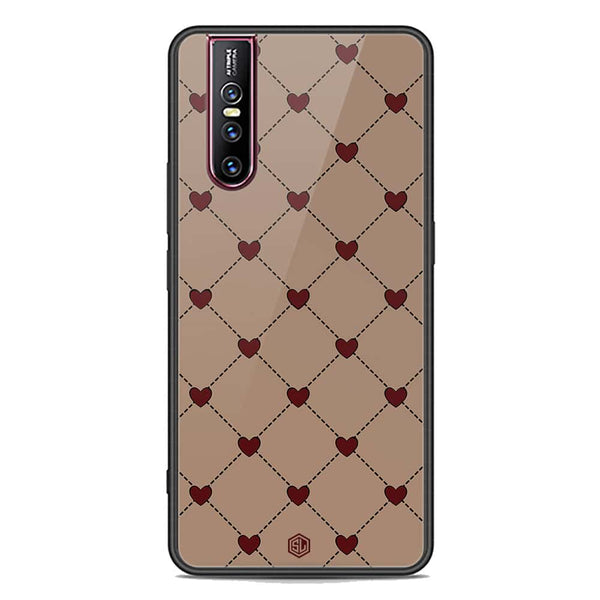 Trending Designs Series Soft Phone Case - Premium Glass Case - Vivo V15 Pro