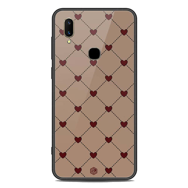 Trending Designs Series Soft Phone Case - Premium Glass Case - Vivo V11 Pro