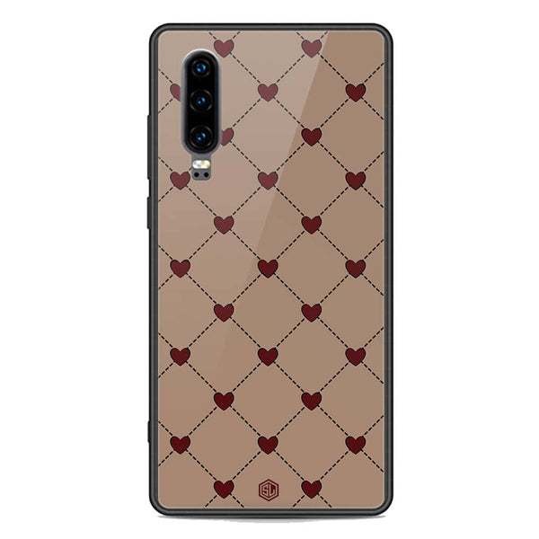 Trending Designs Series Soft Phone Case - Premium Glass Case - Huawei P30