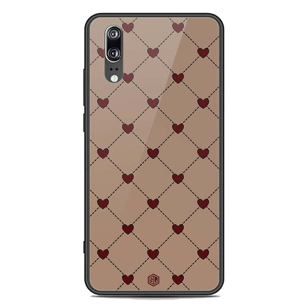 Trending Designs Series Soft Phone Case - Premium Glass Case - Huawei P20