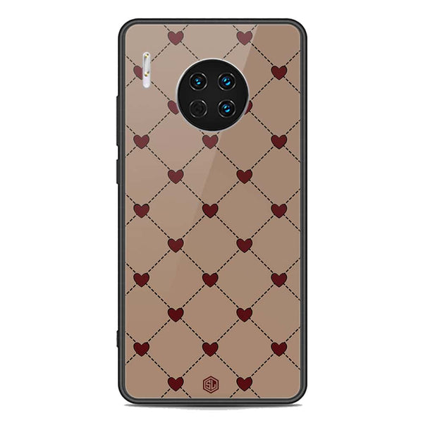 Trending Designs Series Soft Phone Case - Premium Glass Case - Huawei Mate 30