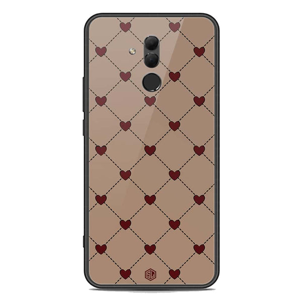 Trending Designs Series Soft Phone Case - Premium Glass Case - Huawei Mate 20 Lite