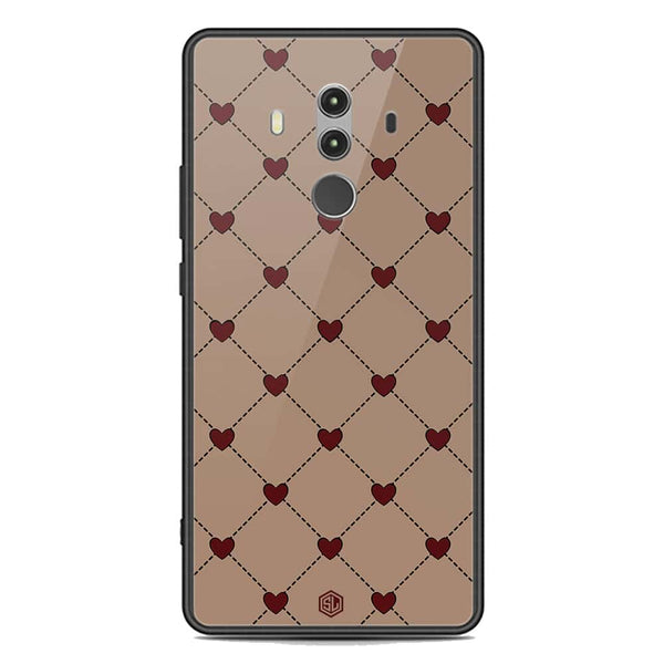 Trending Designs Series Soft Phone Case - Premium Glass Case - Huawei Mate 10 Pro