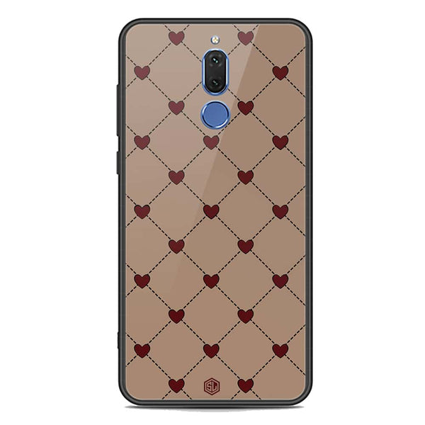 Trending Designs Series Soft Phone Case - Premium Glass Case - Huawei Mate 10 Lite