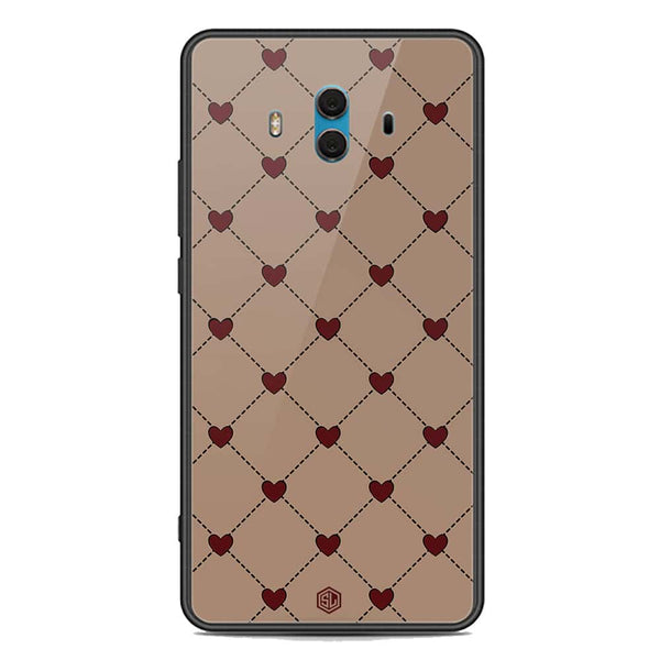 Trending Designs Series Soft Phone Case - Premium Glass Case - Huawei Mate 10