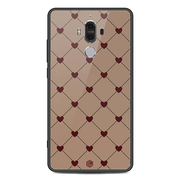 Trending Designs Series Soft Phone Case - Premium Glass Case - Huawei Mate 9