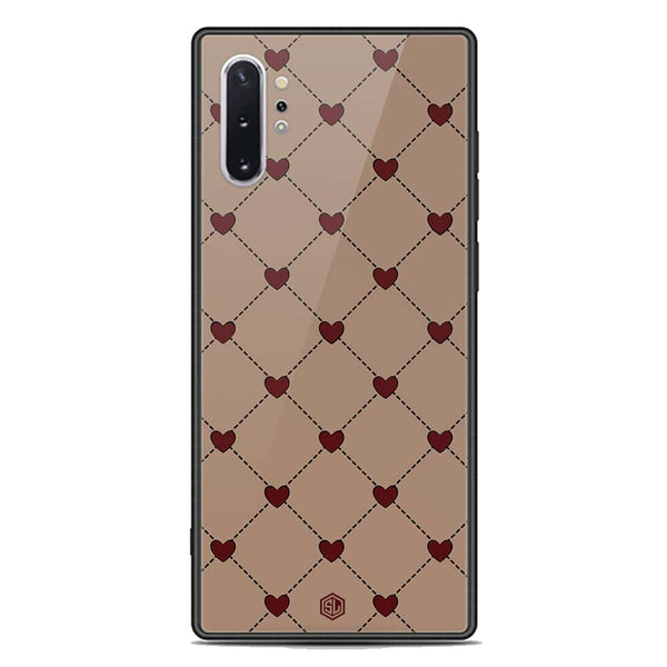 Trending Designs Series Soft Phone Case - Premium Glass Case - Samsung Galaxy Note 10 Plus