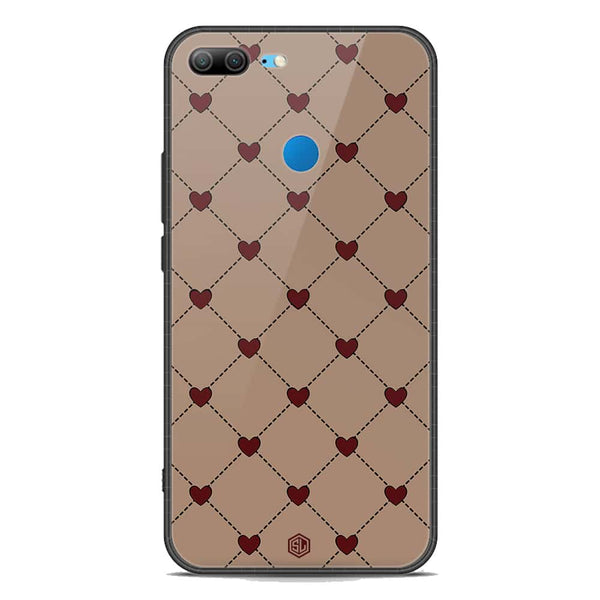 Trending Designs Series Soft Phone Case - Premium Glass Case - Huawei Honor 9 Lite
