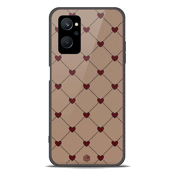 Trending Designs Series Soft Phone Case - Premium Glass Case - Realme 9i