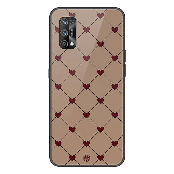Trending Designs Series Soft Phone Case - Premium Glass Case - Realme 7 Pro