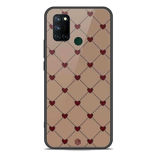 Trending Designs Series Soft Phone Case - Premium Glass Case - Realme 7i