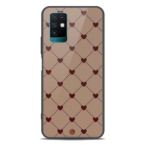 Trending Designs Series Soft Phone Case - Premium Glass Case - Infinix Note 10