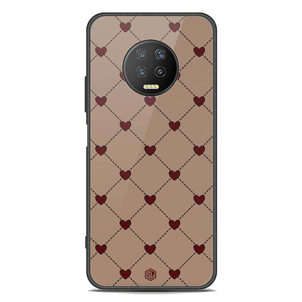 Trending Designs Series Soft Phone Case - Premium Glass Case - Infinix Note 7