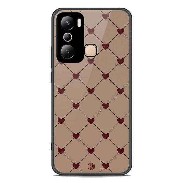 Trending Designs Series Soft Phone Case - Premium Glass Case - Infinix Hot 20i