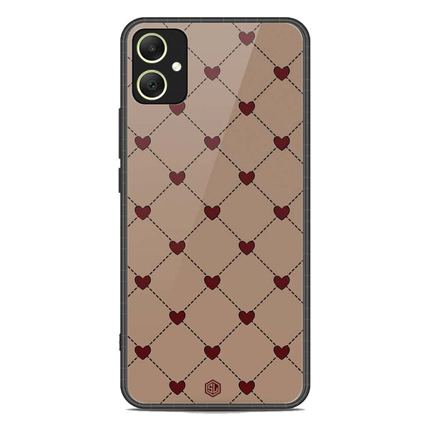 Trending Designs Series Soft Phone Case - Premium Glass Case - Samsung Galaxy A05