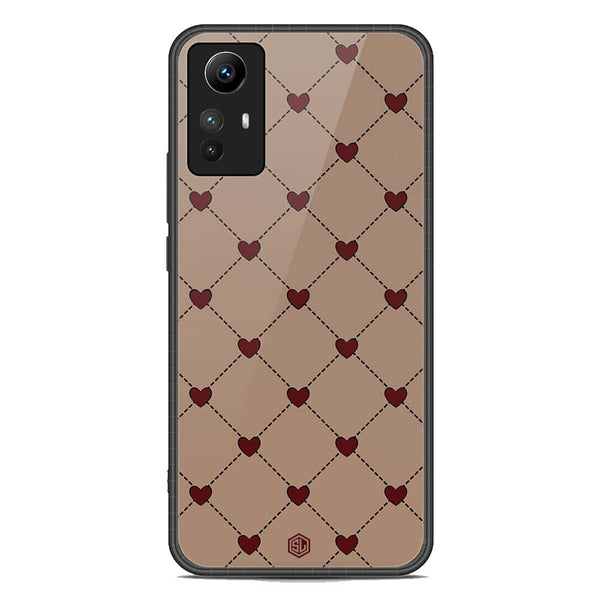 Trending Designs Series Soft Phone Case - Premium Glass Case - Xiaomi Redmi Note 12S