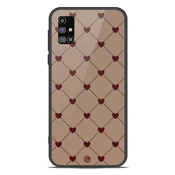 Trending Designs Series Soft Phone Case - Premium Glass Case - Samsung Galaxy M31s