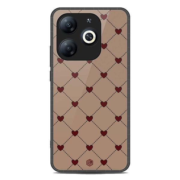 Trending Designs Series Soft Phone Case - Premium Glass Case - Tecno Spark 20C