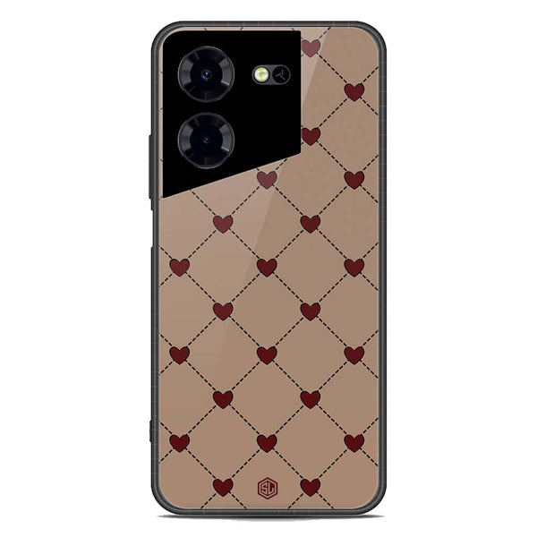 Trending Designs Series Soft Phone Case - Premium Glass Case - Tecno Pova 5 Pro