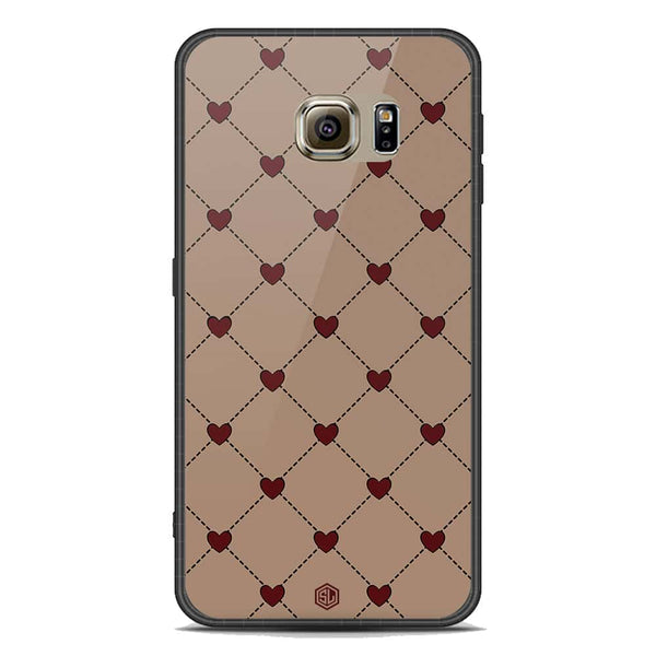 Trending Designs Series Soft Phone Case - Acrylic Glass Case - Samsung Galaxy S6