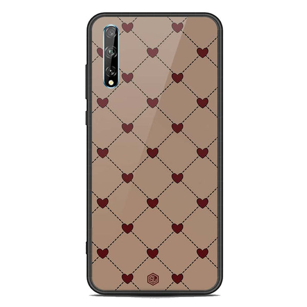 Trending Designs Series Soft Phone Case - Acrylic Glass Case - Huawei Y8p