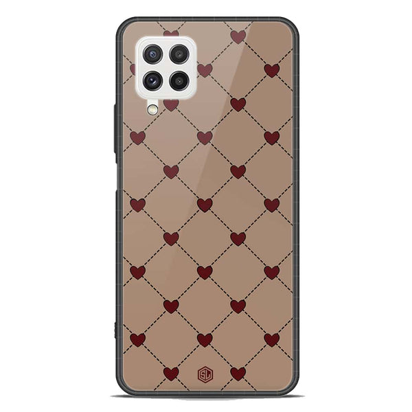 Trending Designs Series Soft Phone Case - Premium Glass Case - Samsung Galaxy M22