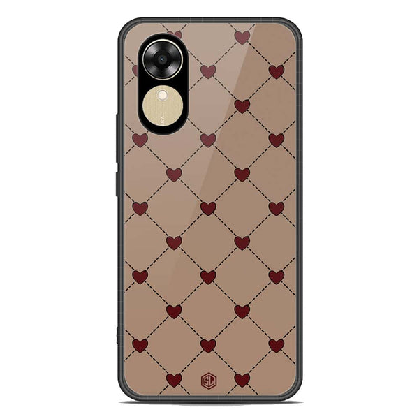 Trending Designs Series Soft Phone Case - Premium Glass Case - Oppo A17k