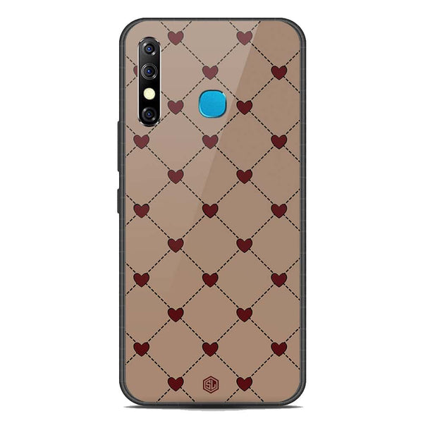Trending Designs Series Soft Phone Case - Premium Glass Case - Infinix Hot 8