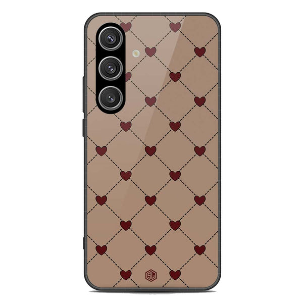 Trending Designs Series Soft Phone Case - Premium Glass Case - Samsung Galaxy S24 Plus