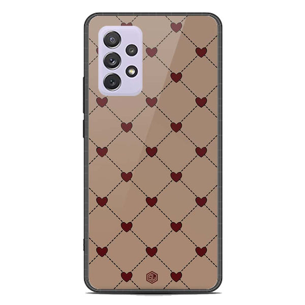 Trending Designs Series Soft Phone Case - Premium Glass Case - Samsung Galaxy A72