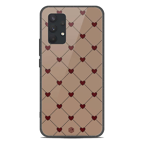 Trending Designs Series Soft Phone Case - Premium Glass Case - Samsung Galaxy A32