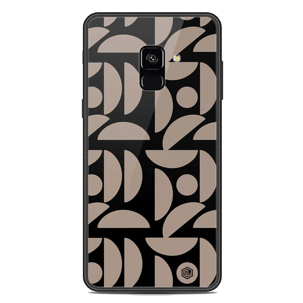 Trending Designs Series Soft Phone Case - Premium Glass Case - Samsung Galaxy A8 2018